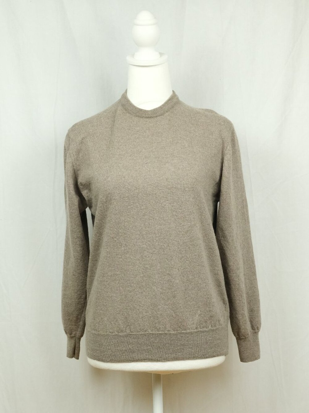Danilo Merino Wool Pullover Sweater Casual Grey Size M